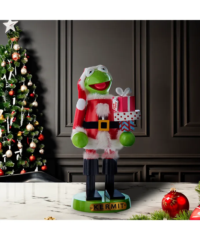 Kurt S. Adler - 10" Disney Kermit The Frog Nutcracker, - - Image 7
