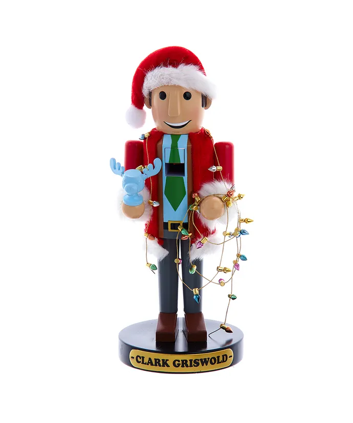 Kurt S. Adler - 10" National Lampoons Christmas Vacation Clark Griswold Nutcracker, -