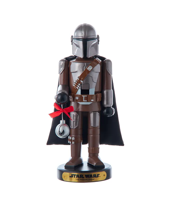 Kurt S. Adler - 10" Star Wars Mandalorian Nutcracker, -