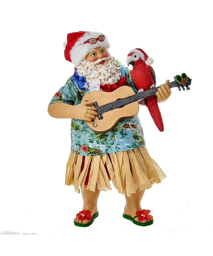 Kurt S- Adler - 11" Fabriche Beach Santa