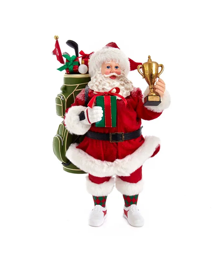 Kurt S- Adler - 11" Fabriche Golf Santa