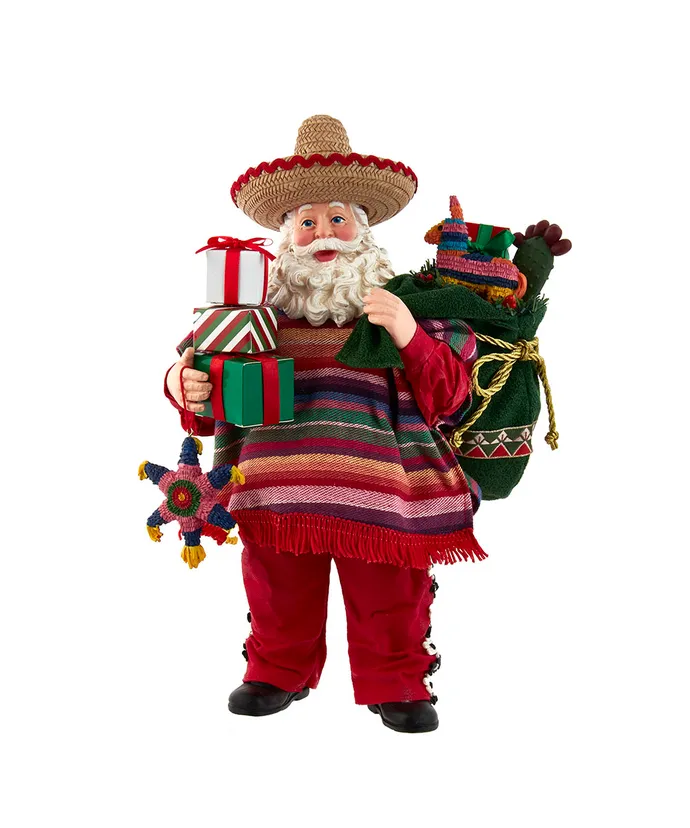Kurt S- Adler - 11" Fabriche Musical Mexican Santa