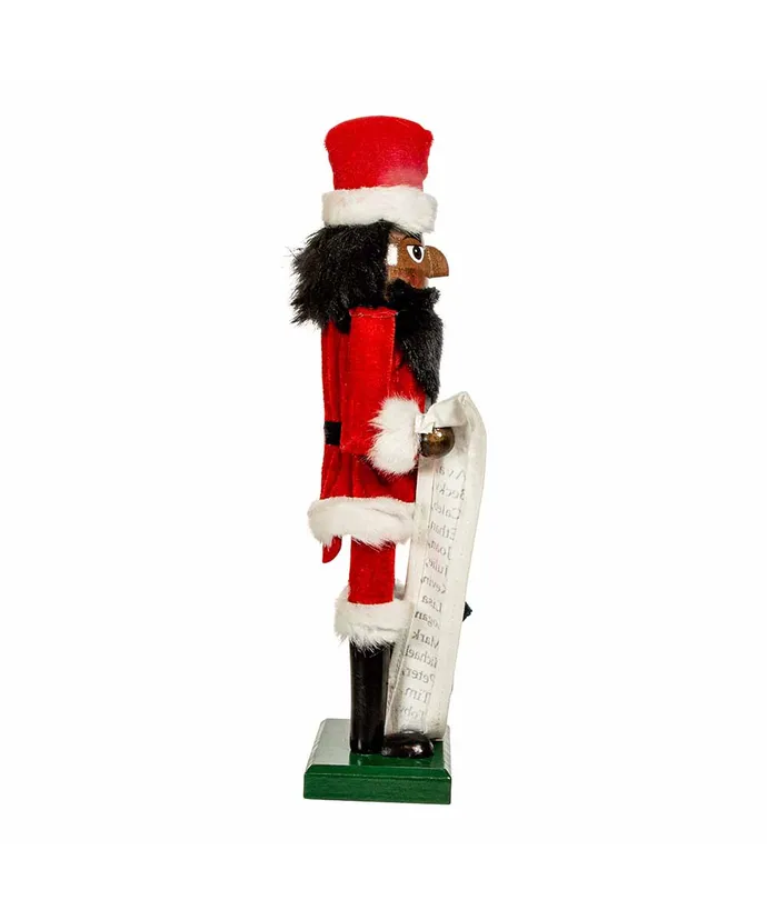 Kurt S. Adler - 15" African American Santa Nutcracker - Image 4