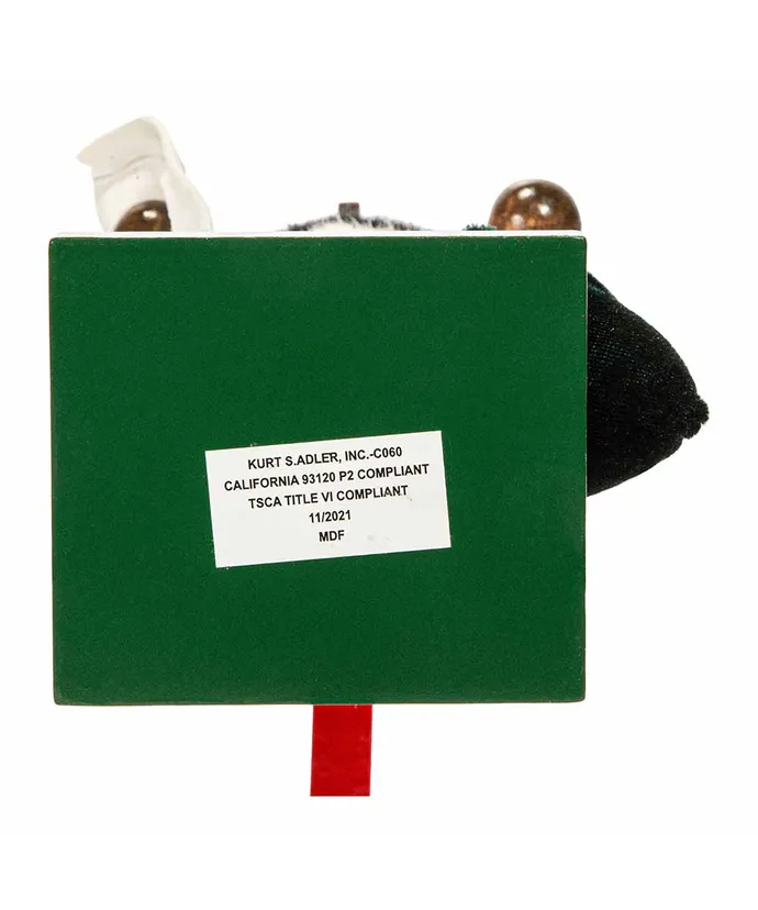 Kurt S. Adler - 15" African American Santa Nutcracker - Image 6