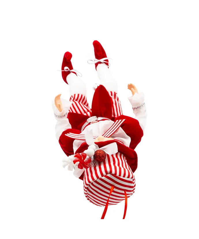 Kurt S- Adler - 15" KSA Kringles Peppermint Elf Ornament - Image 5