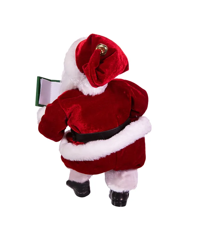 Kurt S- Adler - 16" KSA Kringles Santa With Book - Image 4