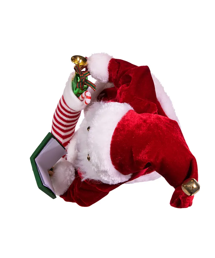 Kurt S- Adler - 16" KSA Kringles Santa With Book - Image 5
