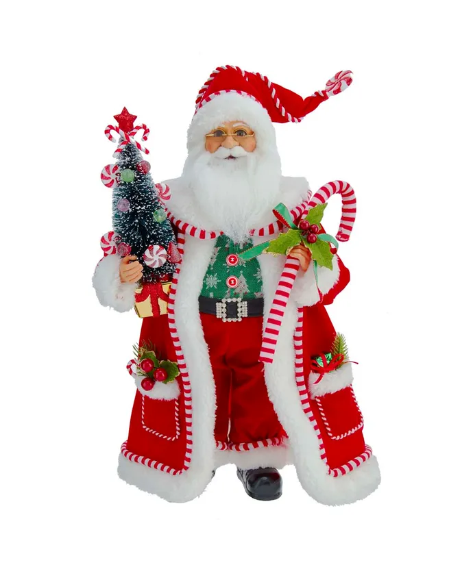 Kurt S- Adler - 17" KSA Kringles Candy Santa