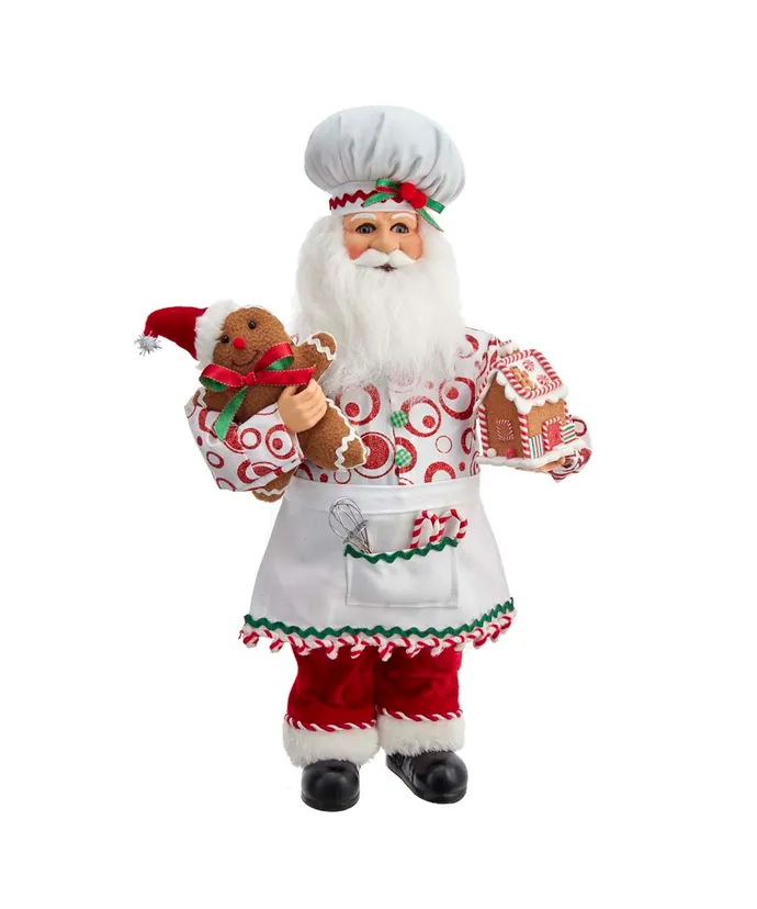 Kurt S- Adler - 17" KSA Kringles Gingerbread Santa