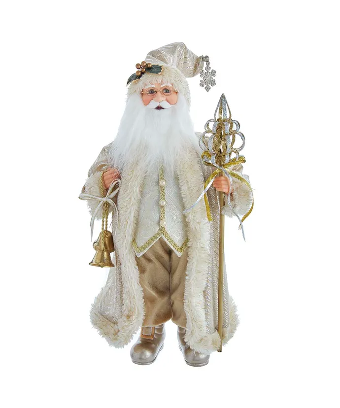 Kurt S- Adler - 17" KSA Kringles Gold Santa
