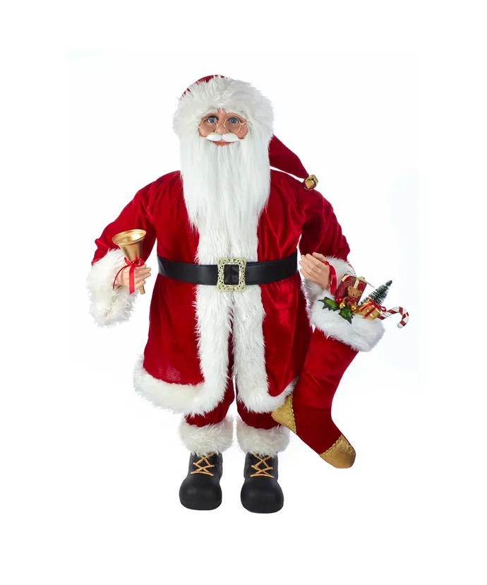 Kurt S- Adler - 36" KSA Kringles Red Standing Santa