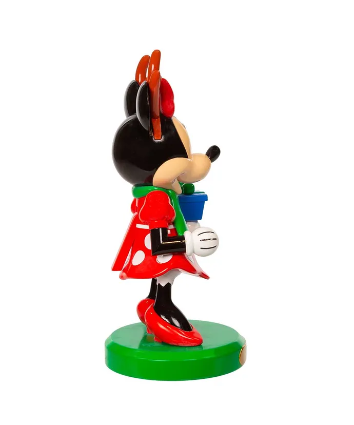 Kurt S. Adler - 6" Disney Minnie Mouse With Tree Nutcracker, - - Image 2