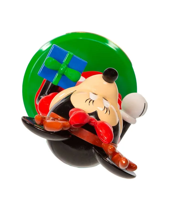 Kurt S. Adler - 6" Disney Minnie Mouse With Tree Nutcracker, - - Image 5