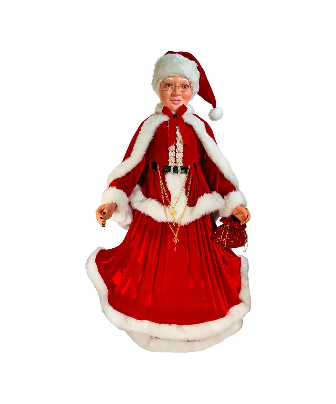 Kurt S- Adler - 68" KSA Kringles Elegant Mrs- Claus