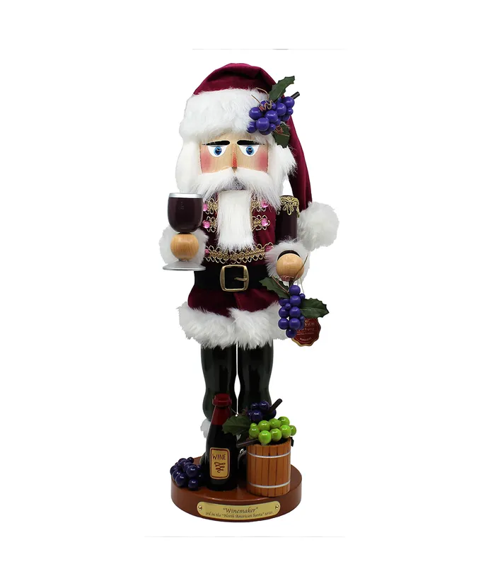 Kurt S. Adler - 18.25" Steinbach Winemaker Nutcracker