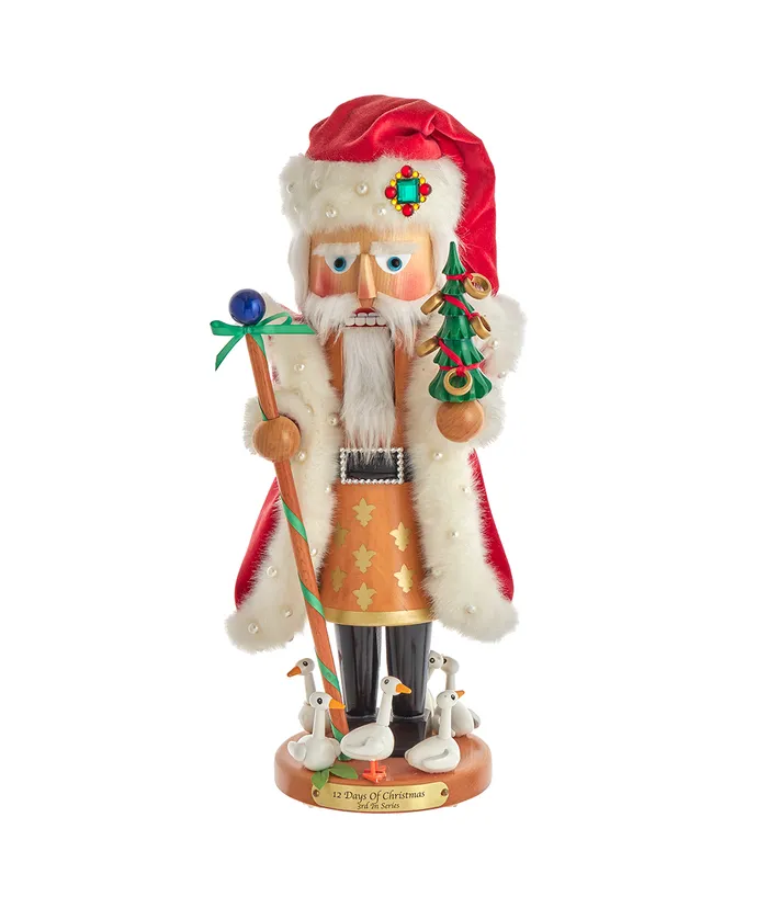 Kurt S. Adler - 18" Steinbach 12 Days Of Christmas Musical Nutcracker, Part 3