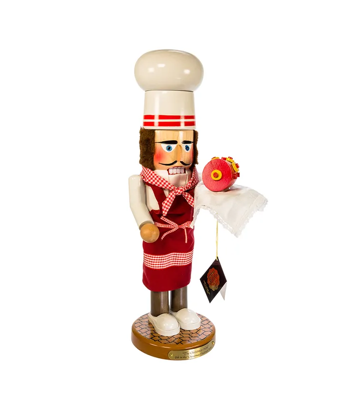 Kurt S. Adler - 19" Steinbach Santa Chef Nutcracker - Image 2