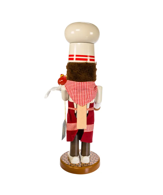 Kurt S. Adler - 19" Steinbach Santa Chef Nutcracker - Image 4