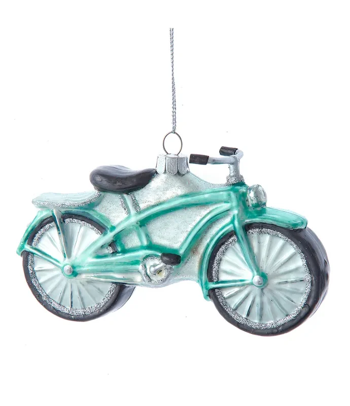 Kurt S. Adler - Noble Gems™ Glass Bicycle Ornament