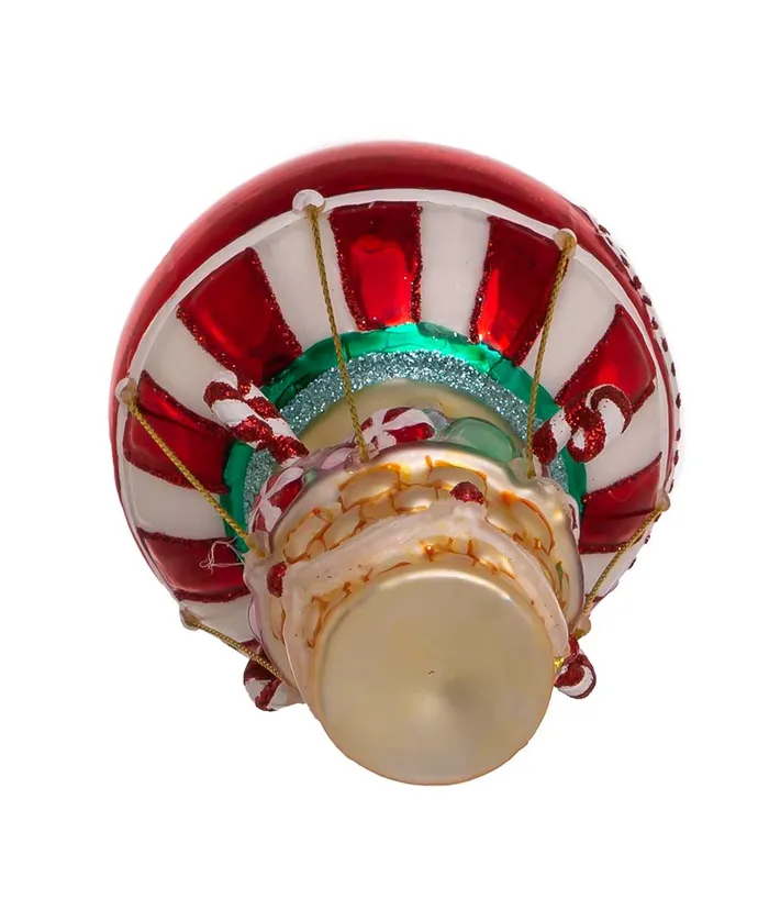 Kurt S. Adler - Noble Gems™ Glass Candy Hot Air Balloon Ornament - Image 7