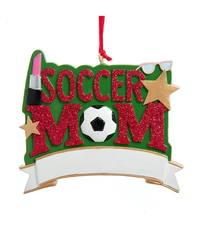 Kurt S. Adler - Soccer Mom Ornament For Personalization