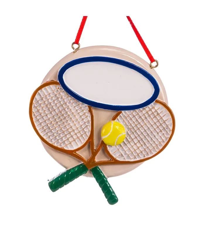 Kurt S. Adler - Tennis Ornament For Personalization