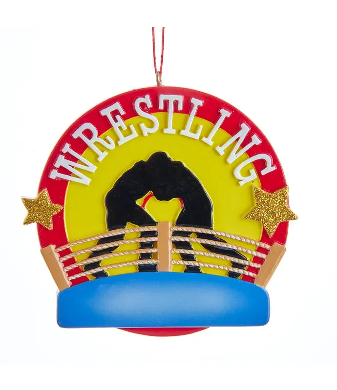 Kurt S. Adler - Wrestling Ornament For Personalization