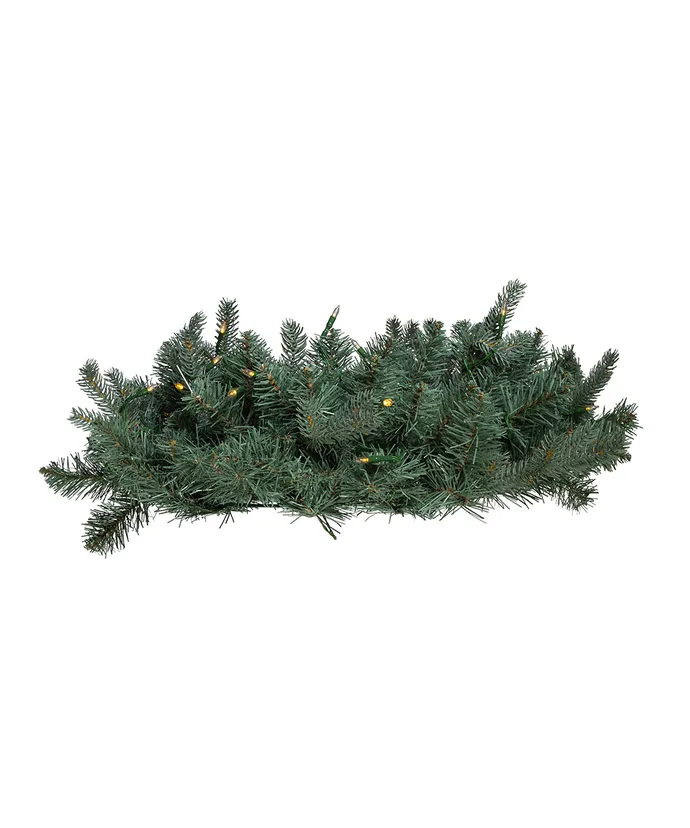 Kurt S. Adler - 24" Un-Lit Noble Fir Wreath - Multicolored - Image 7