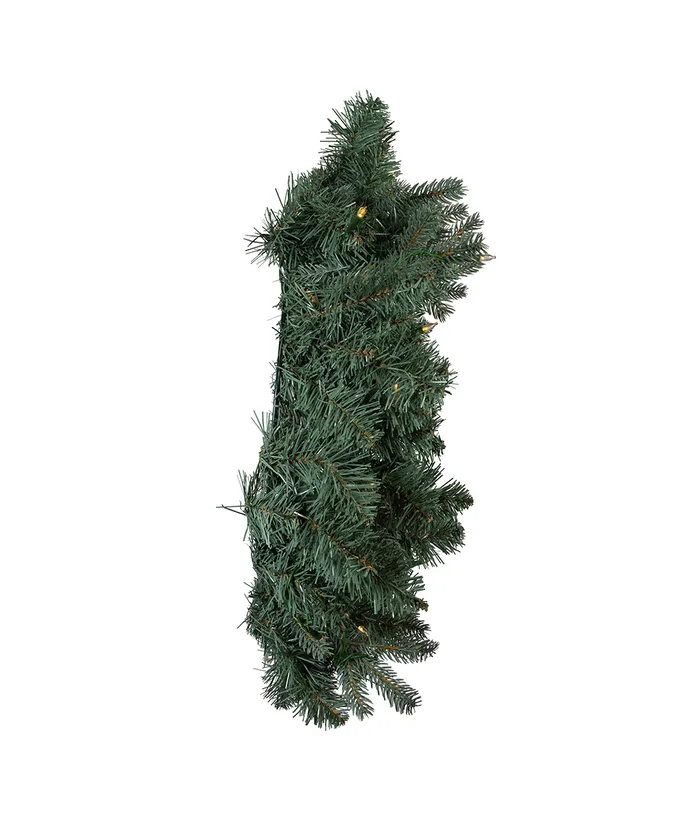 Kurt S. Adler - 33" Un-Lit Orange Halloween Wreath - Multicolored - Image 3