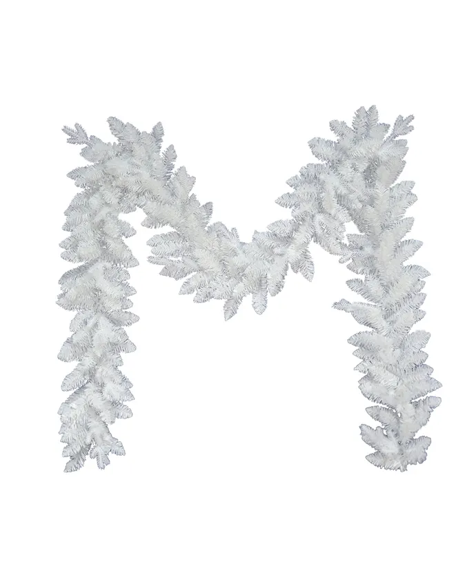 Kurt S. Adler - 9' Un-Lit Jackson White Pine Garland