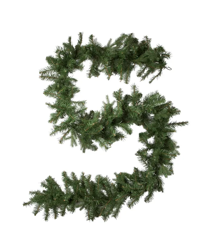 Kurt S. Adler - 9' Un-Lit Noble Fir Garland