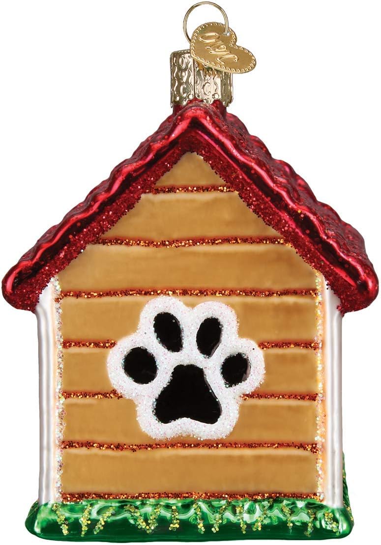 Old World Christmas - Dog House Ornament - Multicolored - Image 2
