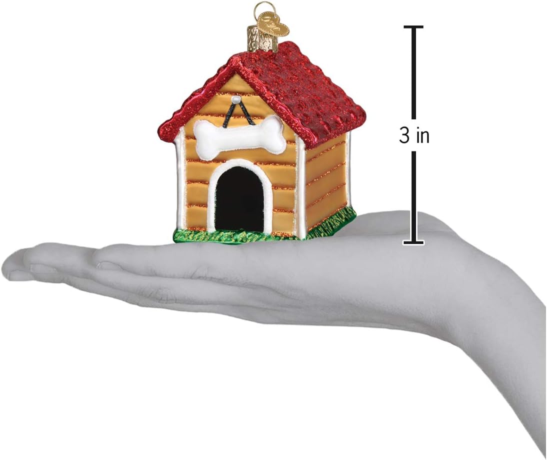 Old World Christmas - Dog House Ornament - Multicolored - Image 5