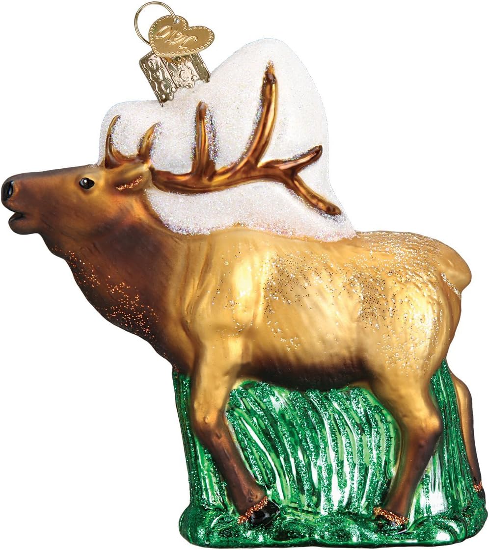 Old World Christmas - Elk Ornament - Multicolored
