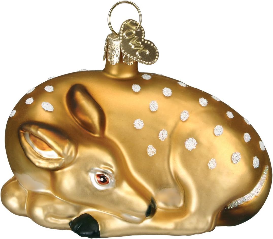 Old World Christmas - Fawn Ornament - Multicolored