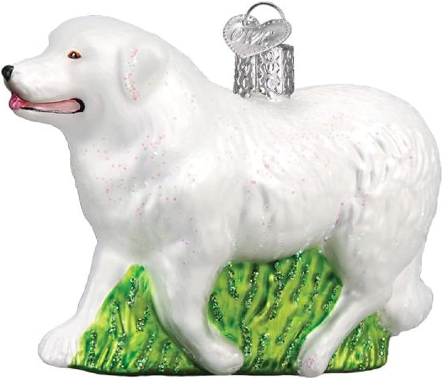 Old World Christmas - Great Pyrenees Ornament - Multicolored