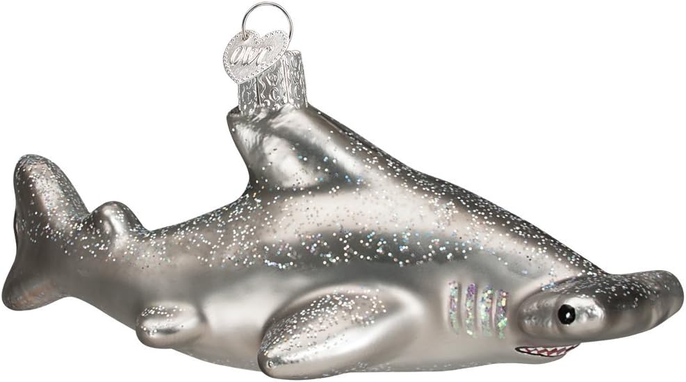 Old World Christmas - Hammerhead Shark Ornament - Multicolored