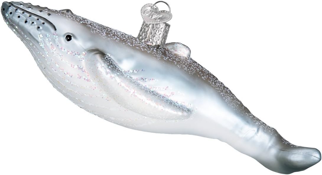 Old World Christmas - Humpback Whale Ornament - Multicolored