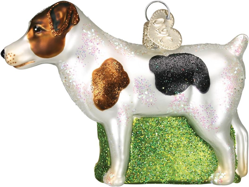 Old World Christmas - Jack Russell Terrier Ornament - Multicolored