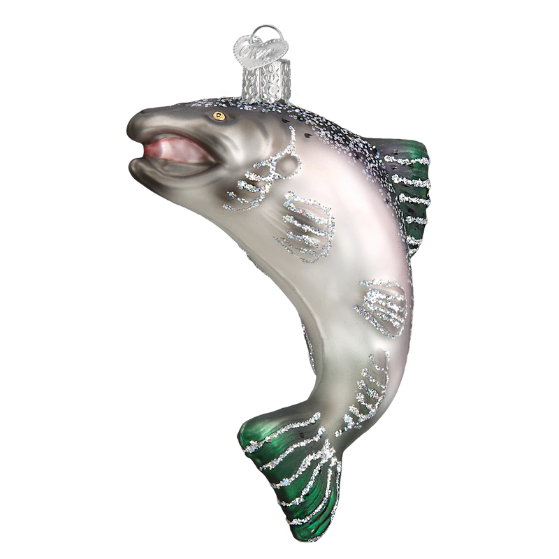 Old World Christmas - King Salmon Ornament - Multicolored
