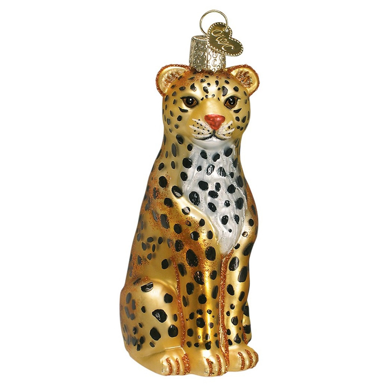 Old World Christmas - Leopard Ornament - Multicolored
