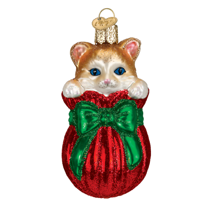 Old World Christmas - Letting The Cat Out Of The Bag - Multicolored
