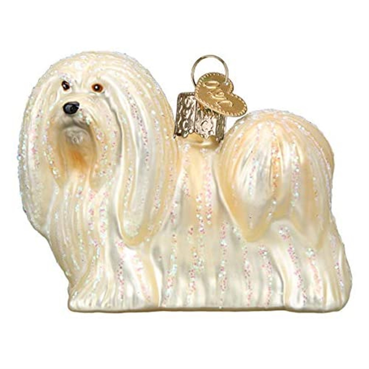 Old World Christmas - Lhaso Apso Ornament - Multicolored