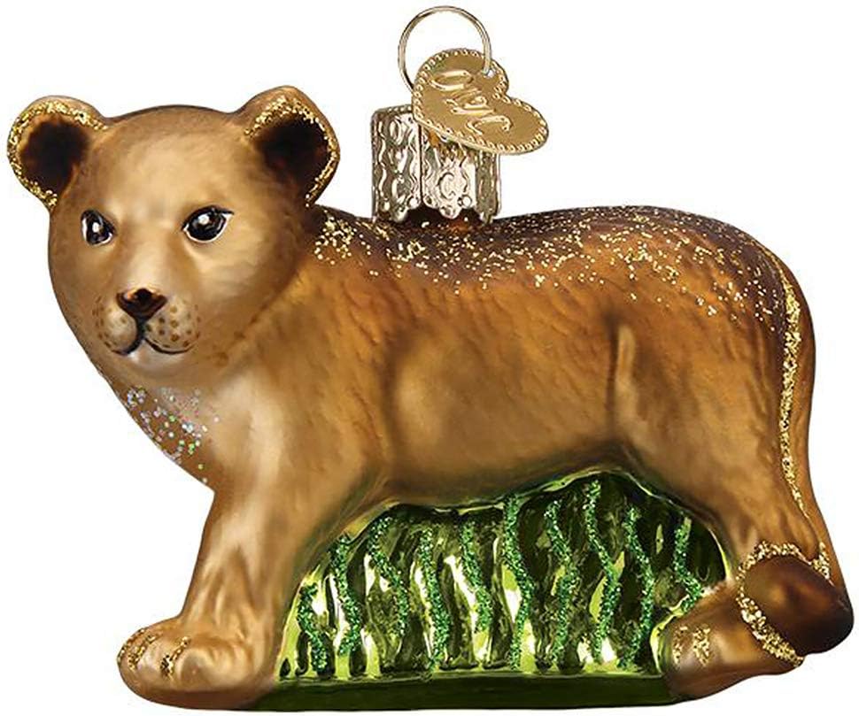 Old World Christmas - Lion Cub Ornament - Multicolored