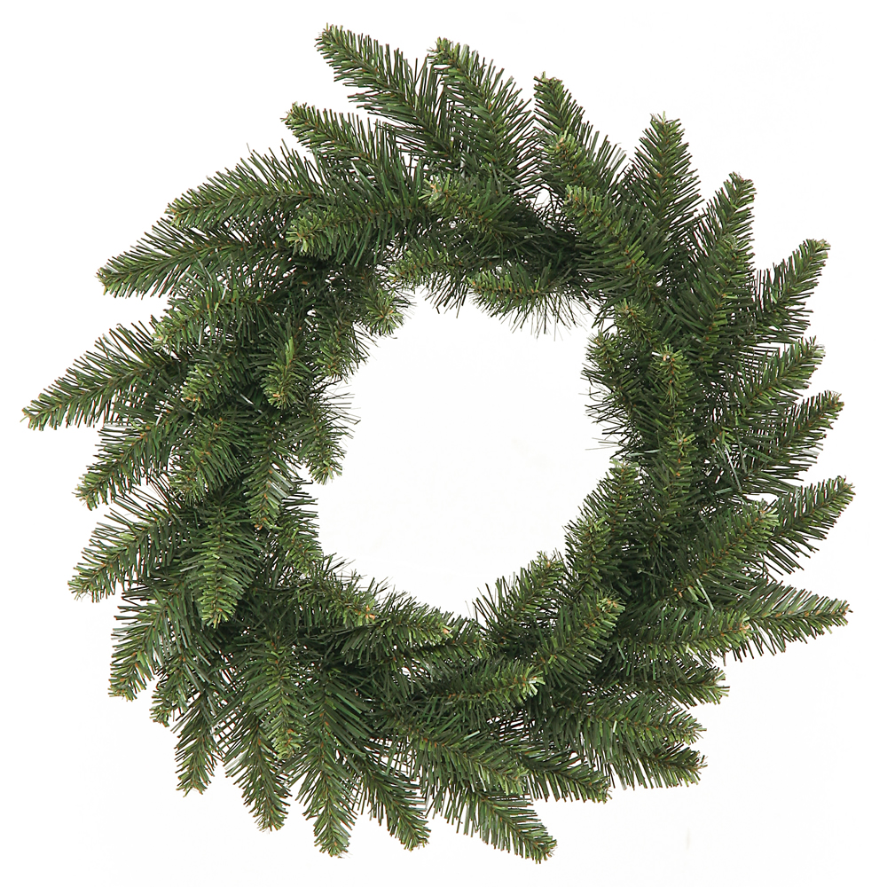 Vickerman - Camdon Fir Artificial Christmas Wreath, Unlit - Image 5