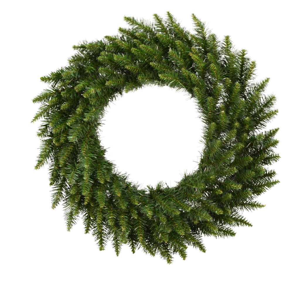 Vickerman - Camdon Fir Artificial Christmas Wreath, Unlit - Image 4