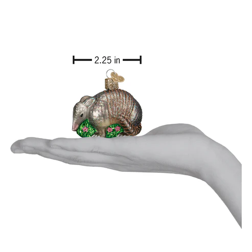 Whimsical Ornaments - Armadillo Ornament With Beautiful Vibrant Colors, Makes a perfect gift for animal lovers- Multicolored - Image 2