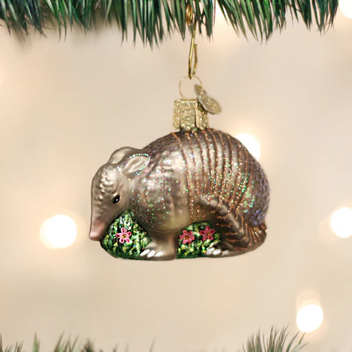 Whimsical Ornaments - Armadillo Ornament With Beautiful Vibrant Colors, Makes a perfect gift for animal lovers- Multicolored - Image 3