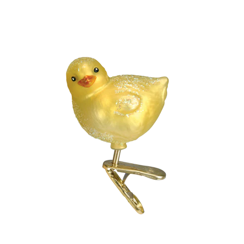 Whimsical Ornaments - Baby Chick Ornament With Beautiful Vibrant Colors, Makes a perfect gift - Yellow