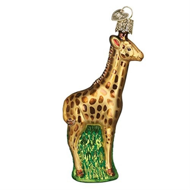 Whimsical Ornaments - Baby Giraffe Ornament With Beautiful Vibrant Colors, Makes a perfect gift - Multicolored